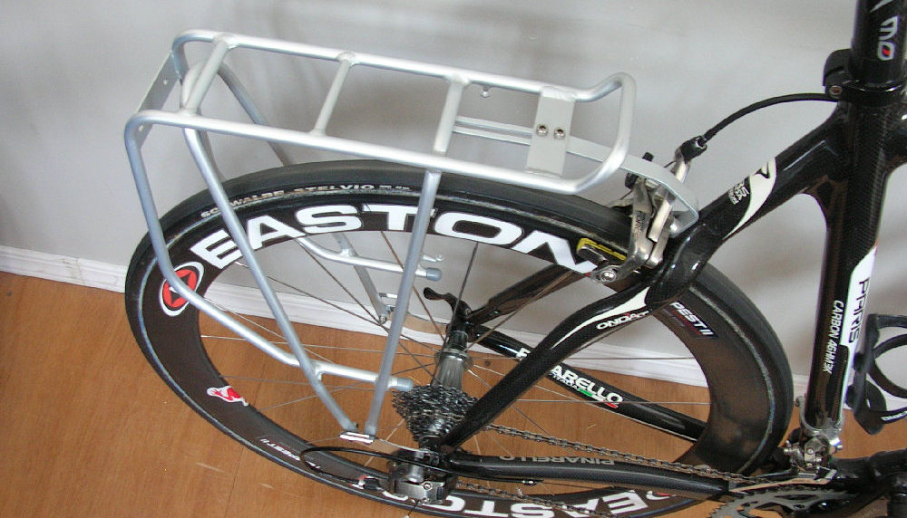 Simhoa Bike Rear Rack Mount Adapter With Screw Support Strong Sturdy