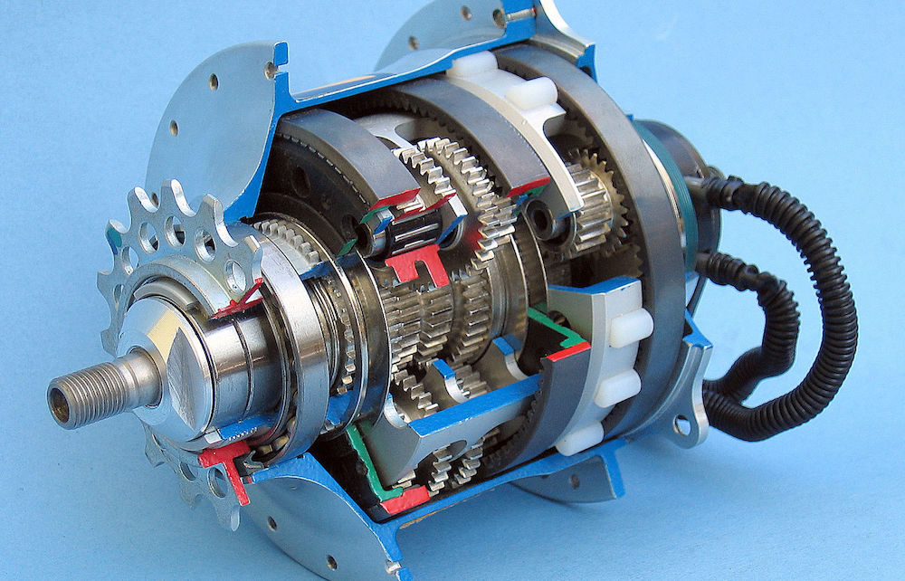 internal gear hub wheel