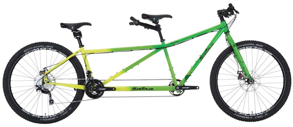 The Salsa Powderkeg is a solid off-road tandem option.