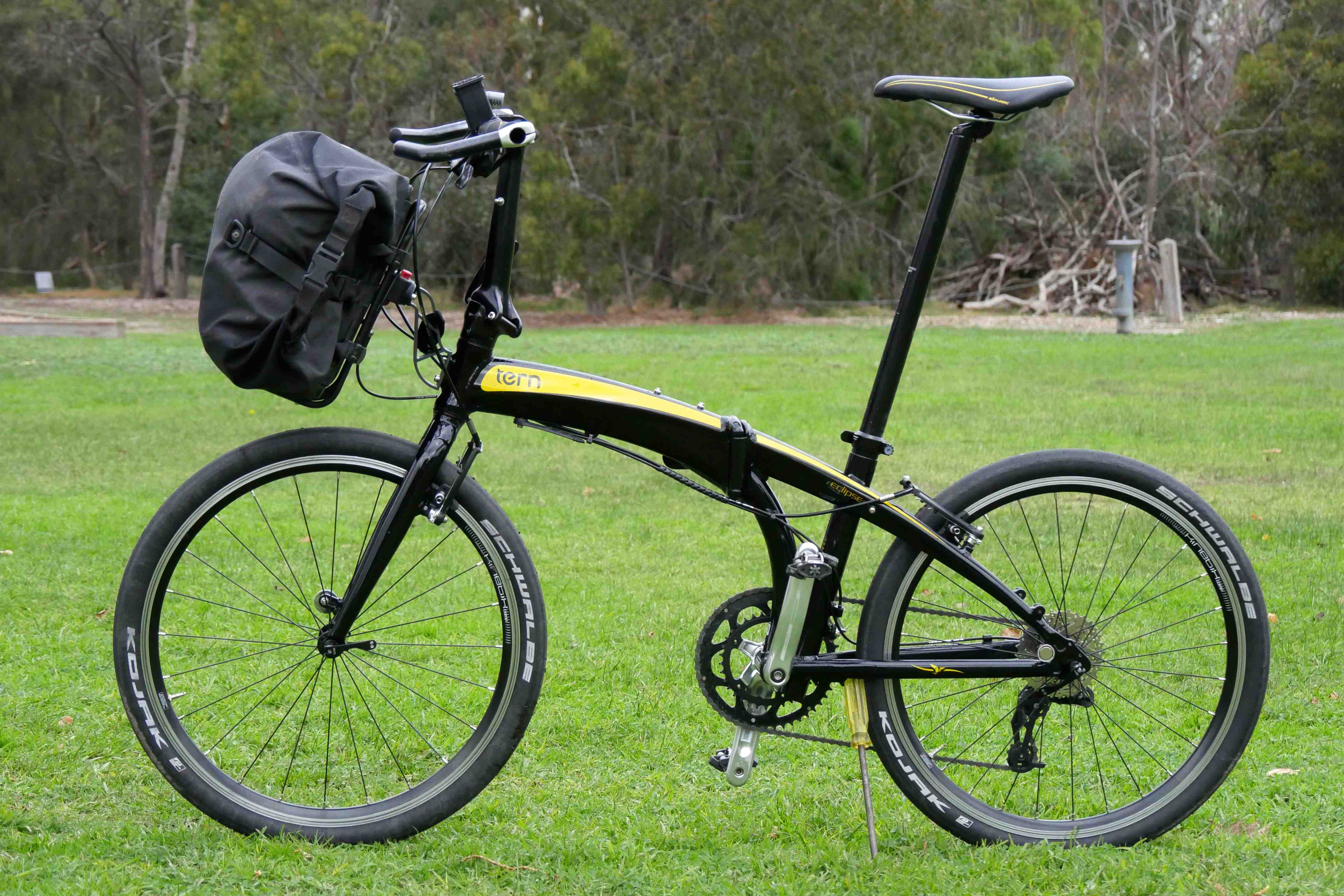 bikepacking folding bike