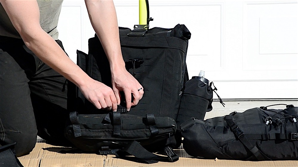 Vagabond Modular Bikepacking Bags Backpack 04