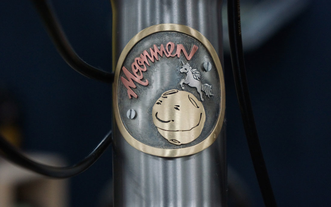 Bike Head Badge Logo Cycling B