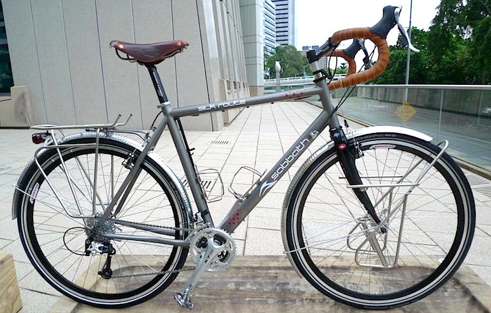 titanium touring bike