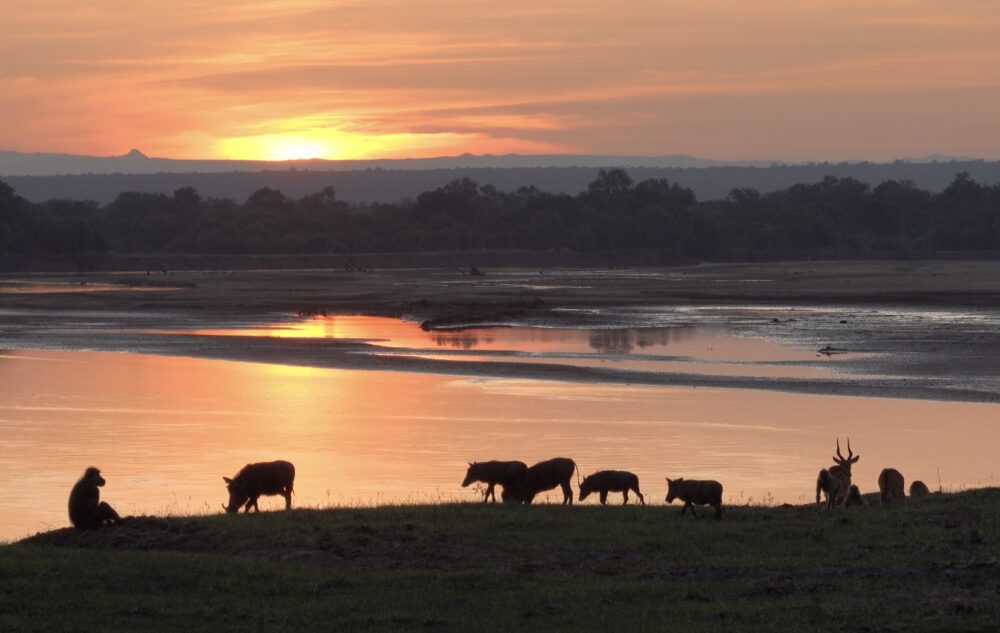 Old Petauke Road Bike Touring Zambia